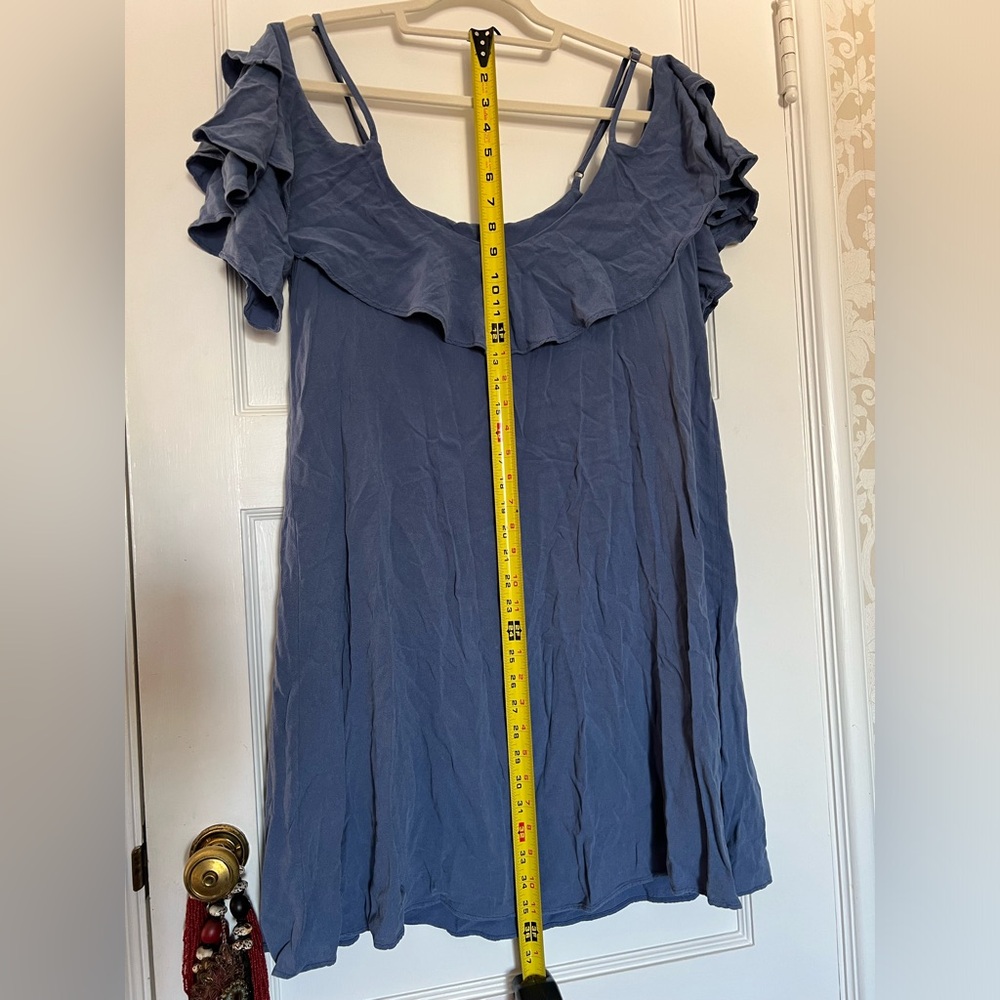 Ruffle Blue dress